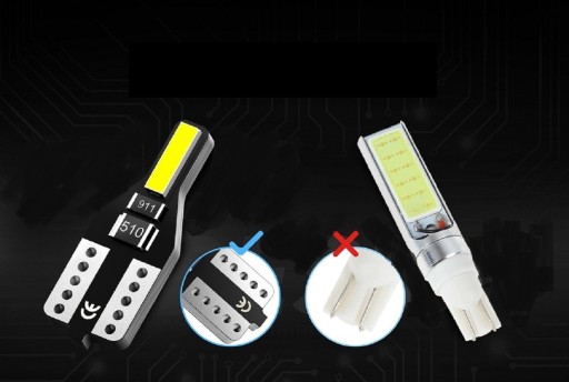 LED-auton polttimot 10 kpl