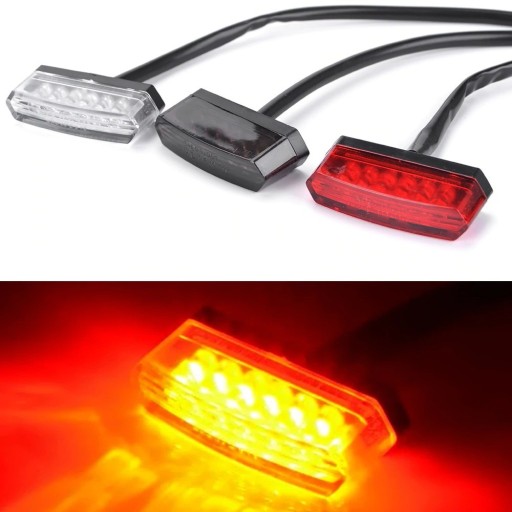 LED-bremselys bagtil til motorcykel N45