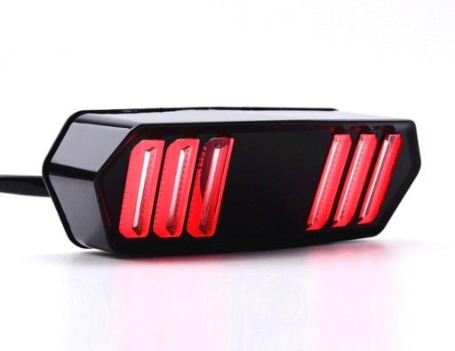 LED-bremselys bagtil til motorcykel N68