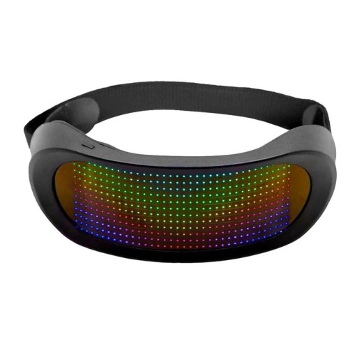 LED-Brille mit programmierbarem Display P3924