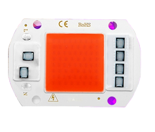 LED chip para cultivo de plantas 50 W