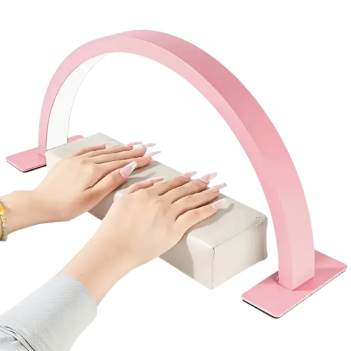 LED Desk Lamp New Moon 39 x 21.5 cm USB Crescent 180° 364 LED Dimmable Even Light for Nails and Eyelashes
