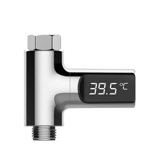 LED digitális zuhanyhőmérő