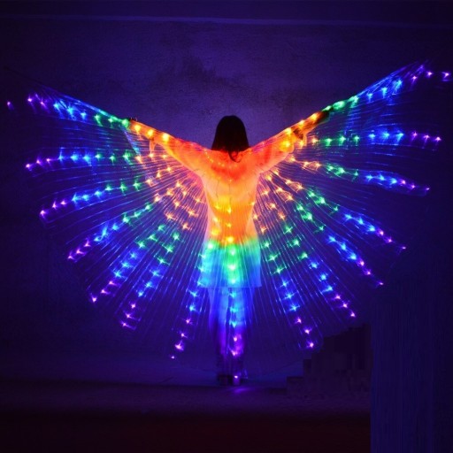 LED-Flügel für Bauchtanz