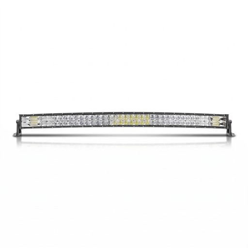 LED ívelt fényrúd 820 W 42 hüvelyk Hossz 104,3 cm IP68 Hideg fehér fény 6500 K Fekete ház Kábelezéssel Offroad és munkagépekhez