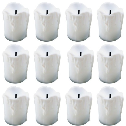 LED-kaarsen 12 stuks