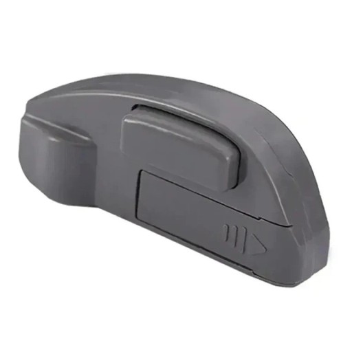 LED Lamp 6.5×2×2.8 cm for Dust Detection in Vacuum Cleaner Grey Without Battery ABS Plastic Light for Microscopic Dust and Pet Hair