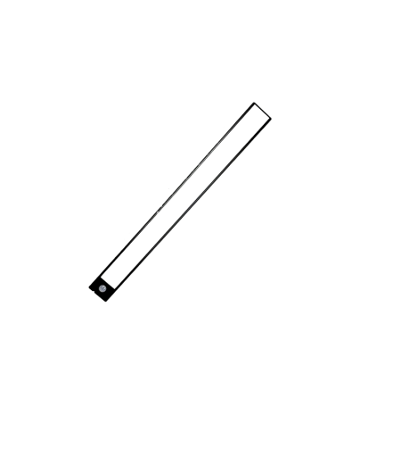 LED-lamppu musta 40 cm
