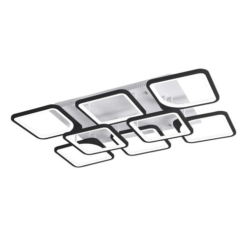 LED-loftlampe 90 x 60 cm