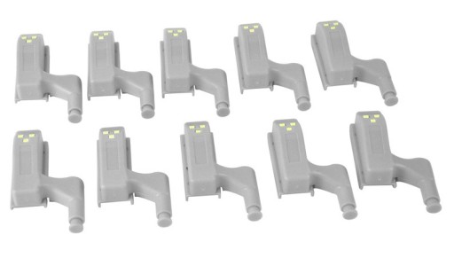 LED-lys til køkkenskab - 10 stk.