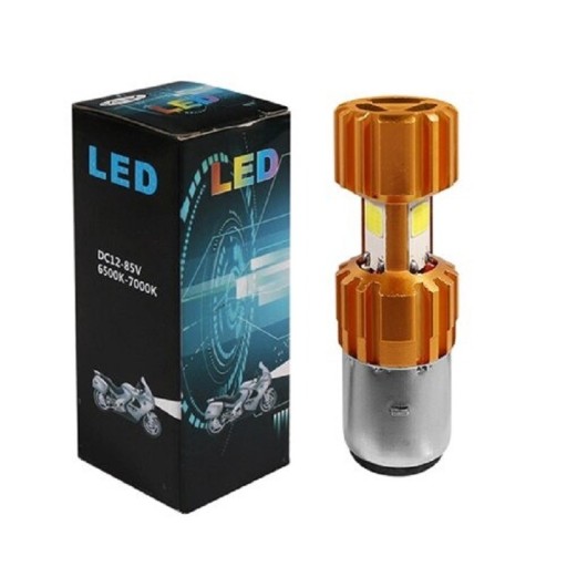 LED motorpære H4 / H6