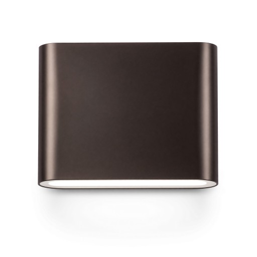 LED nástěnné svítidlo 6 W Dvojitá hlava svítící nahoru i dolů Krytí IP65 Rozměry 11,5 x 9 cm Hliníkové tělo Přírodní bílá 4000 K Na fasádu