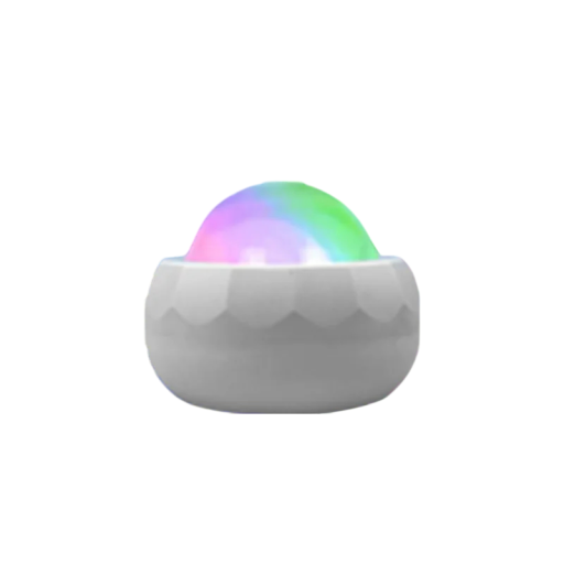 LED projektor polárna žiara s ovládačom, 7,8 x 9 cm, USB napájanie, dekoratívne nočné svetlo do spálne a detskej izby