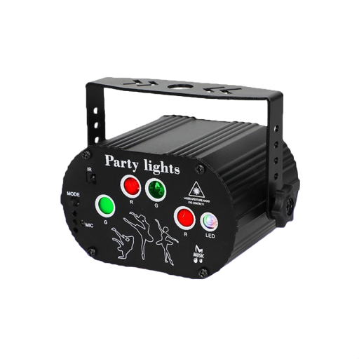 LED RGB laser disco ljus