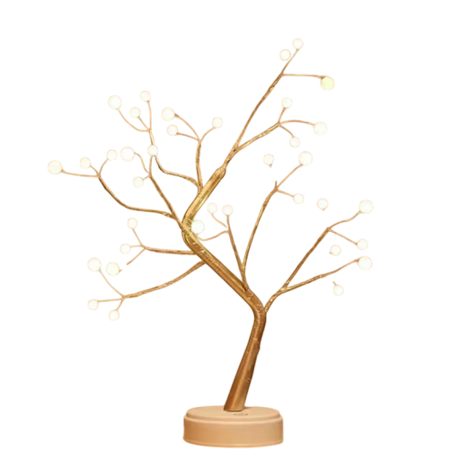 LED-tafellamp in de vorm van een bonsai Hoogte 50 cm Lichtgevende boom Lichtgevende decoratie USB-voeding of 3x AA-batterijen Interieurdecoratie