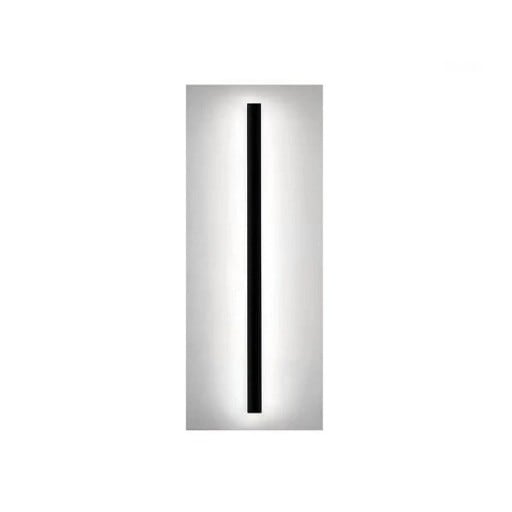 LED vonkajšie nástenné svietidlo lineárne 30 cm 9 W studená biela čierne vodotesné moderné lampy pre vchod terasu záhradu a fasádu