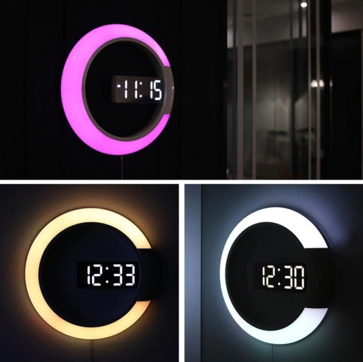 LED wandklok G1737