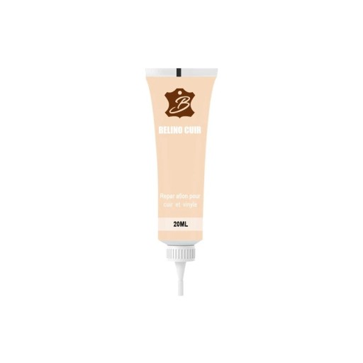 Leder Reparatur Gel 20ml Cremiges Renovierungsgel für Ledersitze Autositze Reparaturen Risse Schrunden Restauration Ledermöbel