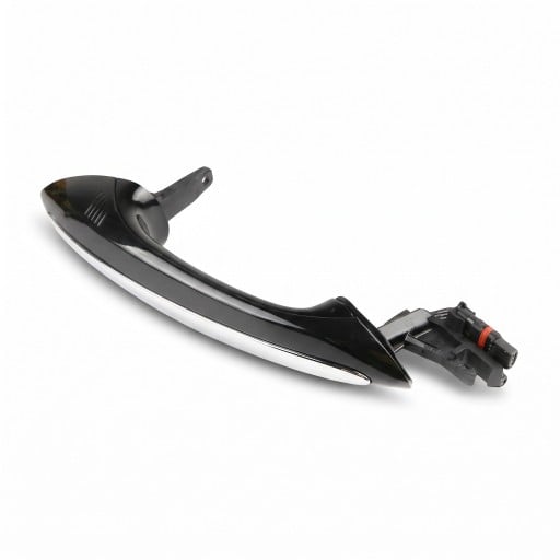 Left Rear Door Handle with Comfort Access PKE Function, Chrome Trim, for BMW 5 Series F10 F07, 6 Series F06, 7 Series F01 F02