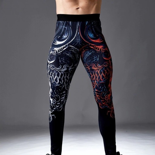 Leggings compressivi da uomo