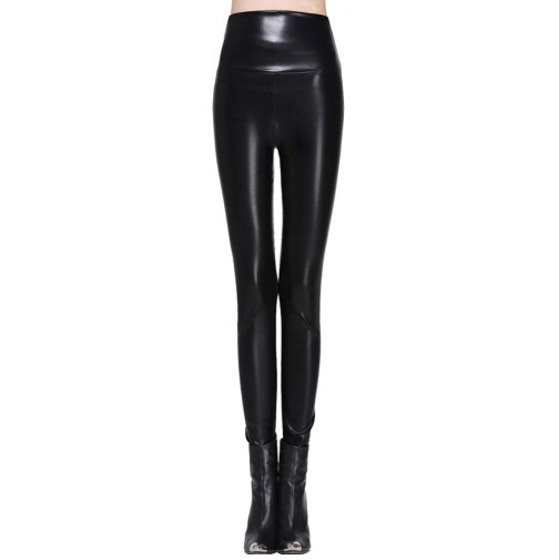 Leggings da donna in ecopelle J3332