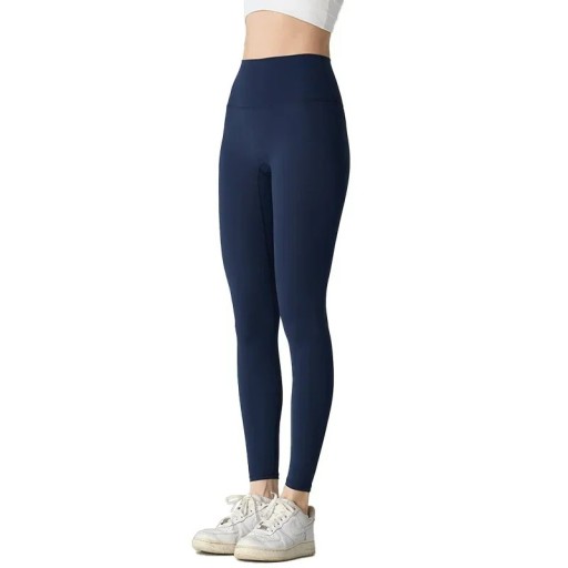 Leggings sportivi da donna per yoga con vita alta Leggings fitness traspiranti e ad asciugatura rapida per la palestra Pantaloni elasticizzati per l'allenamento