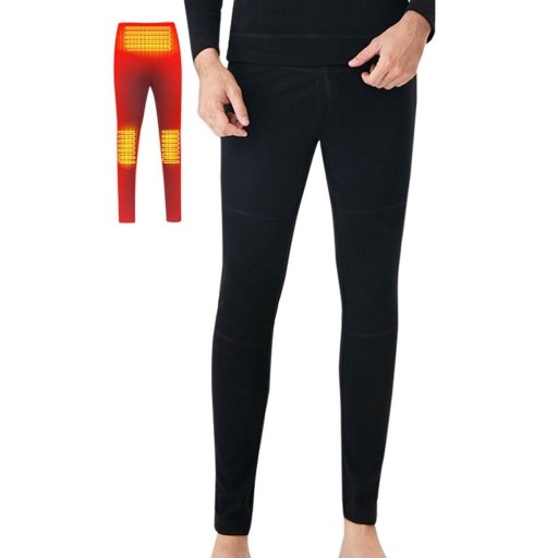 Leggins termici riscaldati da uomo