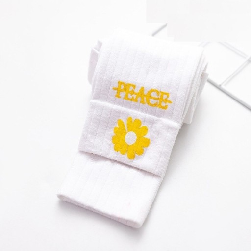 Legginsy dziewczęce z dzianiny T2493