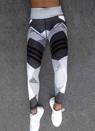 Legginsy sportowe damskie J1155