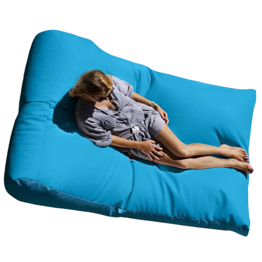 Lehátko pentru două persoane fără umplutură 480 l 180 x 45 x 120 cm husă rezistentă la apă confortabilă pentru relaxare în aer liber sac de șezut pentru grădină și terasă