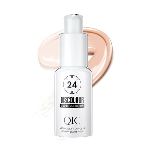 Lehký tekutý make-up s funkcí změny barvy 30 ml 3 x 3 x 9,8 cm s 24hodinovou výdrží pro přirozený a bezchybný vzhled pleti