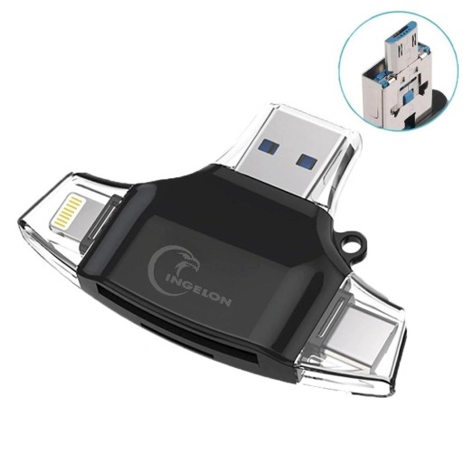 Leitor de cartões de memória 4 em 1 K899