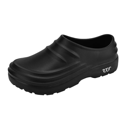 Lekkie, wodoodporne kapcie z zakrytymi palcami Masywna, antypoślizgowa podeszwa Nowoczesny, minimalistyczny design Stylowe buty do domu i na zewnątrz