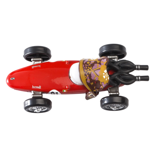 Leksaksbil i legering 1:55 Disney Pixar Cars 3 Mama Bernoulli Metallmodell Engelsman Filmkaraktär Racerbil Leksak för barn Samlarobjekt