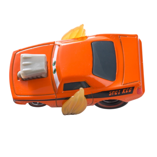 Leksaksbil i legering 1:55 Disney Pixar Cars 3 Snot Rod Metallmodell Engelsman Racingbil Leksak för Barn Samlarfilmsbil
