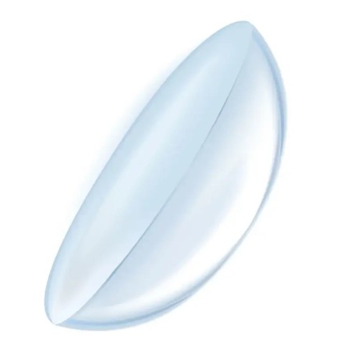 Lentilles de contact annuelles avec correction -2.50 transparentes HEMA 14 mm lentilles souples fines pour un port quotidien et la correction de la vue