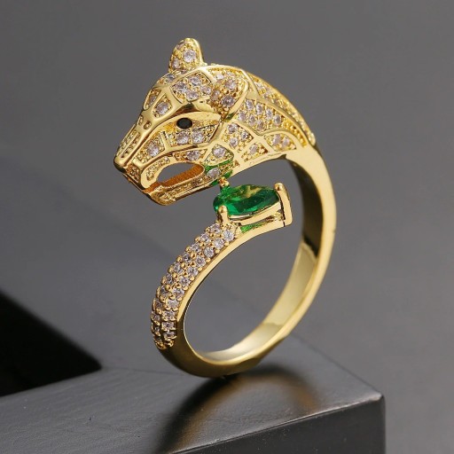 Leopárd gyűrű