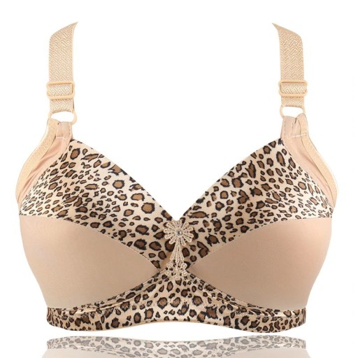 Leopard Push-up bh - E-skål