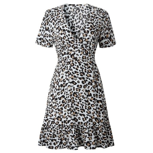 Leopardenkleid für Damen P607