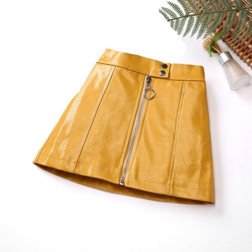 Leren rok voor meisjes L1012