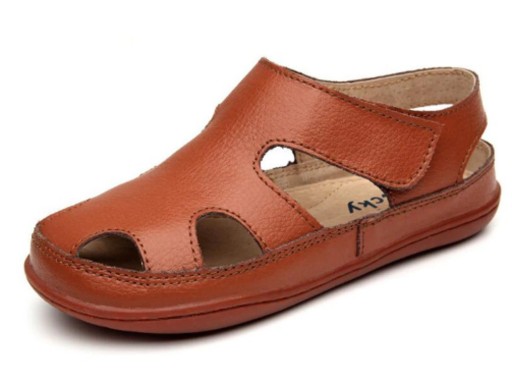 Leren sandalen voor kinderen