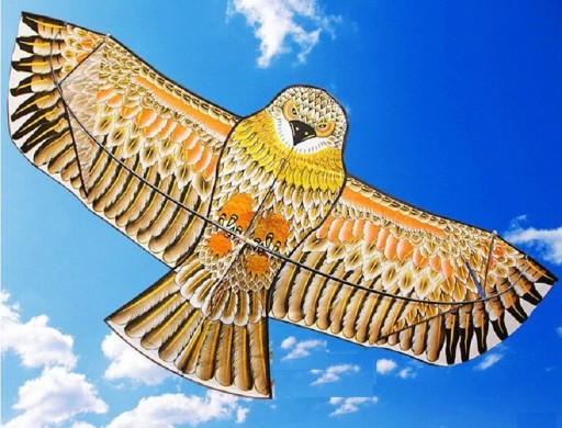 Létající drak - Orlice ve zlaté barvě