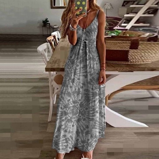 Letnia sukienka maxi damska P1040