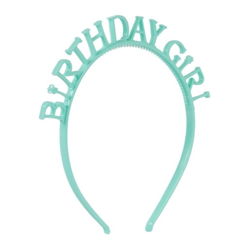 Leuchtender Party-Haarreif BIRTHDAY GIRL 2-tlg