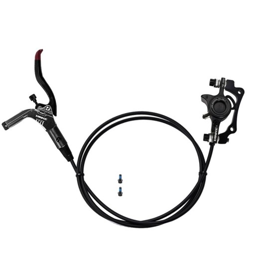 Leva tylna hydrauliczna hamulcowa tarcza 1400 mm dwukierunkowy system olejowy 22,2 mm kierownica kompletny zestaw do roweru