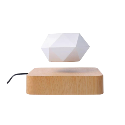 Levitujúci magnetický kvetináč s rotáciou 9 x 5 cm a základňou 13,4 x 2,8 cm bonsajový plávajúci kvetináč na bonsai dekoráciu do bytu
