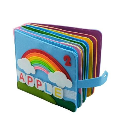 Libro educativo in tessuto per bambini