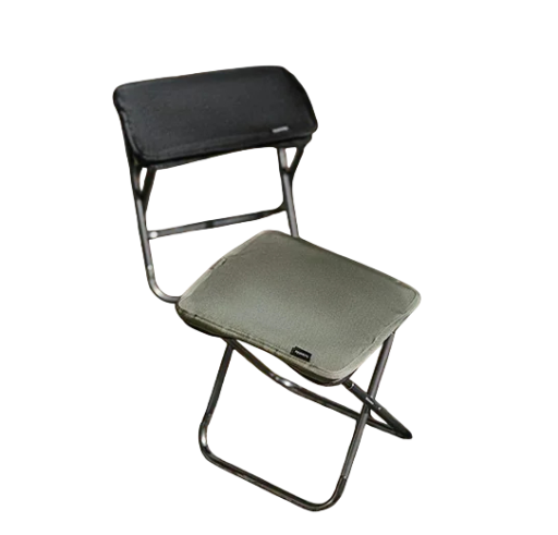 Lichte mini draagbare opvouwbare kruk 29,5 x 28,5 x 22,5 cm Campingstoel opvouwbaar tot tas Draagvermogen 180 kg Aluminiumlegering