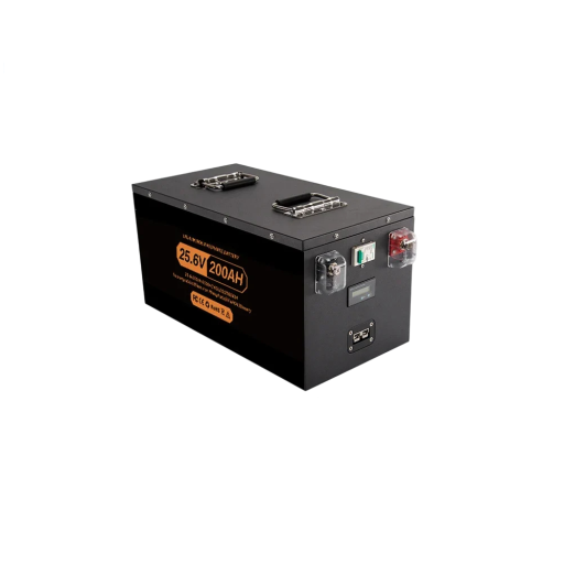 LiFePO4 Batteri 24 V 200 Ah Lithiumbatteri 5120 Wh LCD Skærm Smart BMS 6000 Cyklus 490 x 240 x 252 mm Sort til Campingvogne og Både