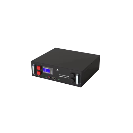 LiFePO4 batteri 48 V 120 Ah 6144 Wh Smart BMS med Bluetooth og LCD-display Rustfrit stål kabinet 6000 cykler Solarsystem og energireserve